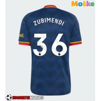 Moške Nogometnih dresov Arsenal Martin Zubimendi #36 Gostujoči 2026-27 Kratki rokavi